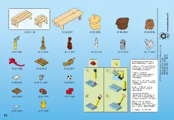 Manual de instruções Playmobil 5976 - Casa do Pai Natal (12)