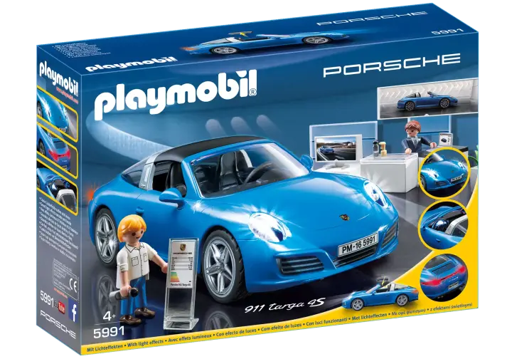 Playmobil 5991 - Porsche 911 Targa 4S - BOX