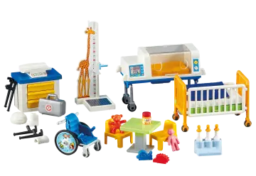 Playmobil 6295 - Matériel de pédiatrie