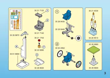 Bygganvisningar Playmobil 6295 - Utrustning till barnsjukhus (3)