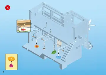 Manual de instruções Playmobil 6354 - Kit de iluminação (4)