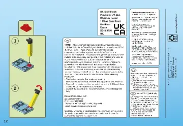 Instrukcje obsługi Playmobil 6354 - Zestaw lamp (12)