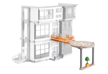 Playmobil 6445 - Helipuerto para el Hospital Infantil