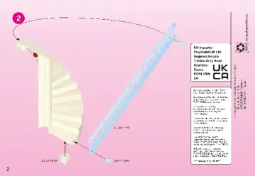 Notices de montage Playmobil 6455 - Escalier pour maison traditionnelle (Réf. 5303) (1)