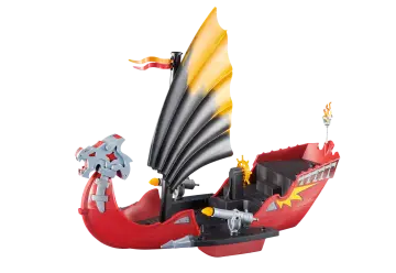 Playmobil 6497 - Nave da battaglia del Dragone