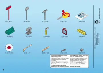 Instrukcje obsługi Playmobil 6499 - Hardware Store Furniture (8)