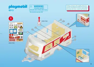 Instrukcje obsługi Playmobil 6513 - Przyczepa kempingowa (1)