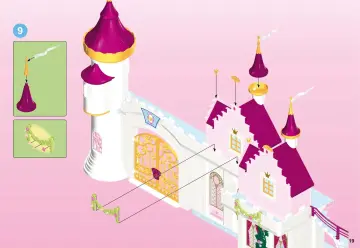 Building instructions Playmobil 6519 - Princess Castle Extension B (19)