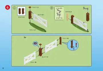 Manual de instruções Playmobil 6533 - Extensão para a Quinta dos Cavalos (6)