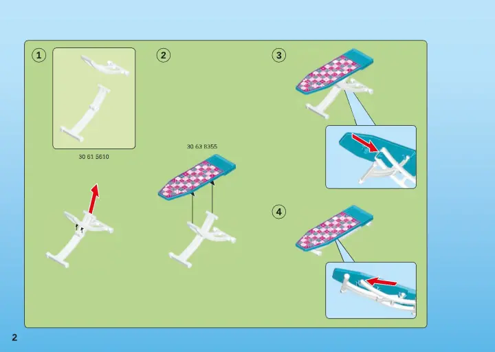 Instrukcje obsługi Playmobil 6557 - Pralnia (2)