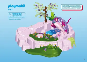 Bauanleitungen Playmobil 6563 - Verwunschener Teich (1)