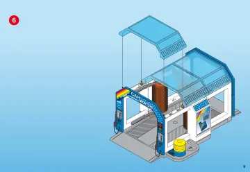 Bauanleitungen Playmobil 6571 - Autowaschanlage (9)