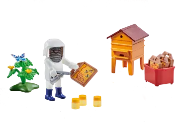 Playmobil 6573 - Beekeeper with Hive