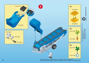 Manuales de instrucciones Playmobil 6576 - Cinta Transportadora (4)