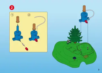 Manual de instruções Playmobil 6578 - Área de descanso para caminhantes (3)