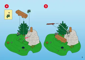 Manuales de instrucciones Playmobil 6578 - Área de Descanso (5)