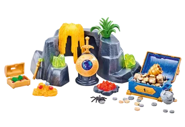 Playmobil 6594 - Μεγάλη κρυψώνα θησαυρού σε βράχια