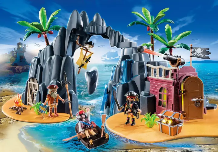 Playmobil 6679 - Isla del Tesoro Pirata