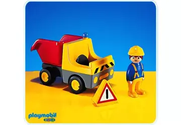 Playmobil 6702-A - Camion travaux public benne