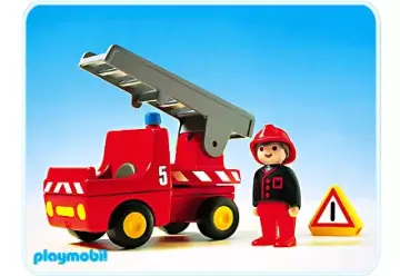 Playmobil 6704-A - Voiture de pompiers