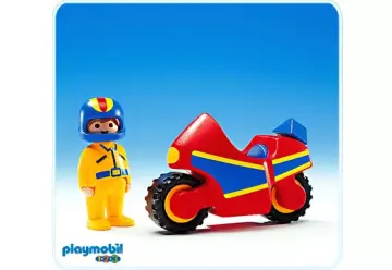 Playmobil 6712-A - Moto / pilote