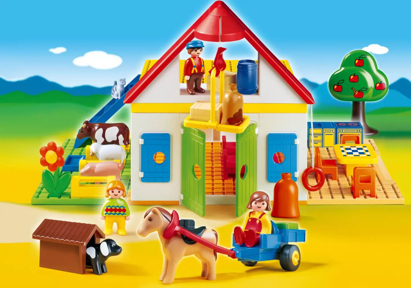 Playmobil - Puzzle ferme - 6746