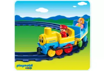 Playmobil 6760-A - Train avec rails