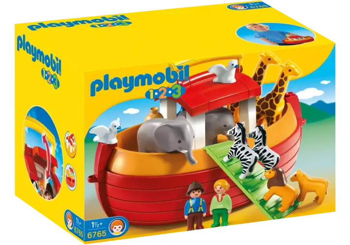 Playmobil 6765 - Η κιβωτός του Νώε 1.2.3 - BOX