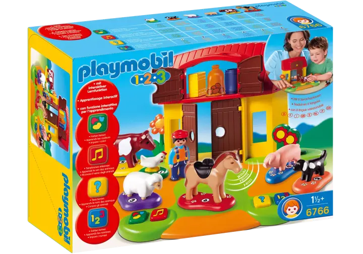 Playmobil 6766-A - Ferme interactive - BOX