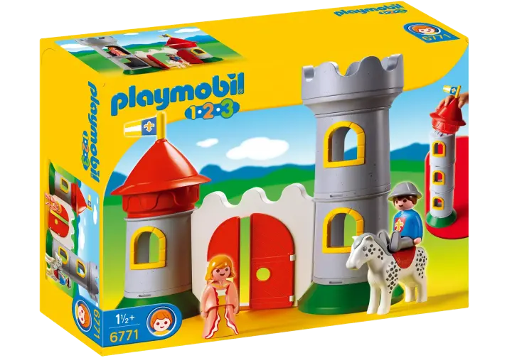 Playmobil 6771-A - Meine erste Ritterburg - BOX