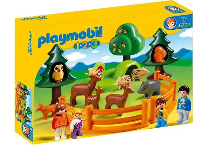 Playmobil 6772-A - Besuch im Wild-Park - BOX