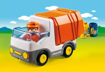 Playmobil 6774 - 1.2.3 Recycling Truck