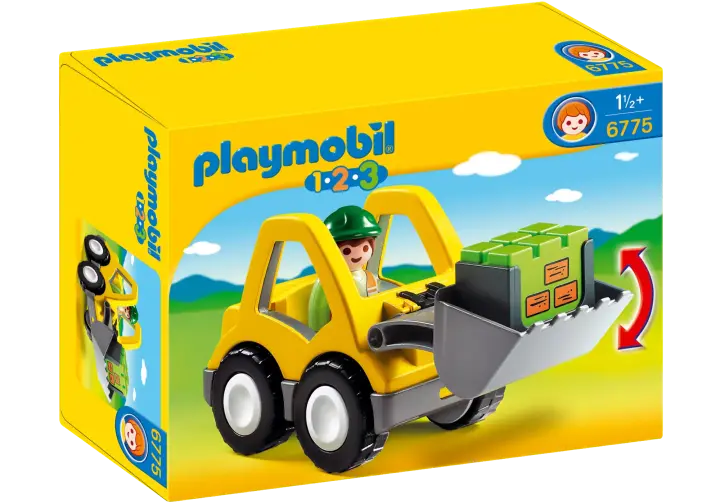 Playmobil 6775-A - Radlader - BOX