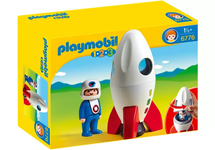 Playmobil 6776-A - Mondrakete - BOX