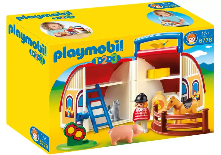 Playmobil 6778-A - Mein Mitnehm-Reiterhof - BOX