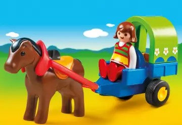 Playmobil 6779-A - Bunte Pferdekutsche