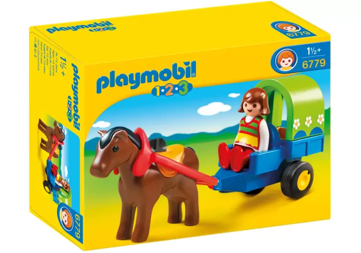 Playmobil 6779-A - Bunte Pferdekutsche - BOX