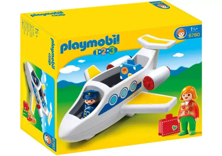 Playmobil 6780-A - Passagierflugzeug - BOX