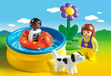 Playmobil 6781-A - Kinder mit Planschbecken