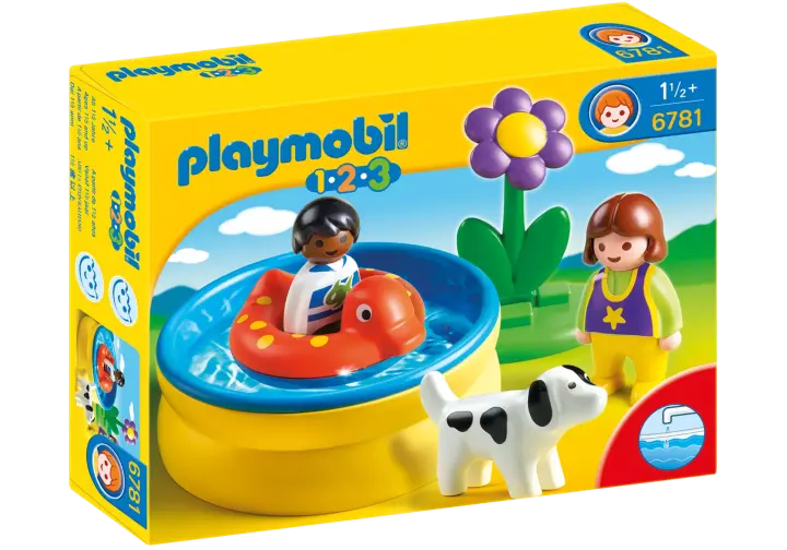 Playmobil 6781-A - Kinder mit Planschbecken - BOX