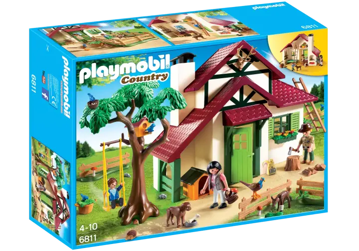 Playmobil 6811 - Forest Ranger's House - BOX