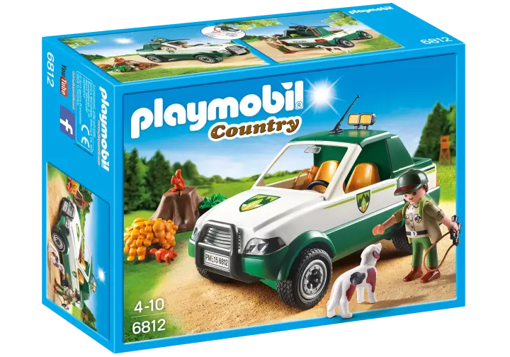 Playmobil 6812 - Guardabosque con Pick up - BOX