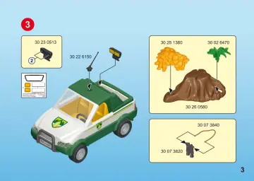 Building instructions Playmobil 6812 - Forest Pick Up Truck (3)