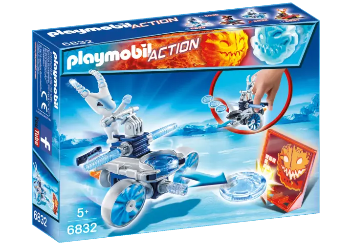 Playmobil 6832 - Icefighter με εκτοξευτή δίσκων - BOX