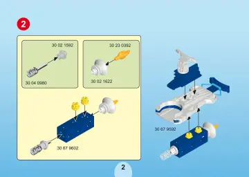 Οδηγίες συναρμολόγησης Playmobil 6832 - Icefighter με εκτοξευτή δίσκων (2)