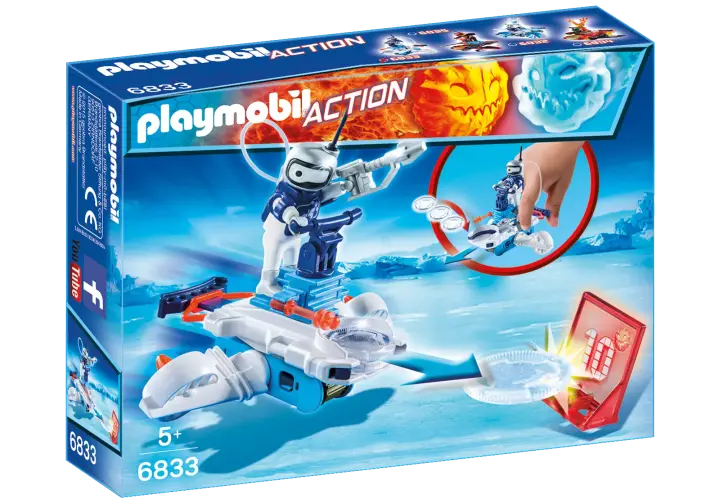 Playmobil 6833 - Icebot με εκτοξευτή δίσκων - BOX