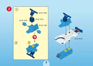 Οδηγίες συναρμολόγησης Playmobil 6833 - Icebot με εκτοξευτή δίσκων (2)