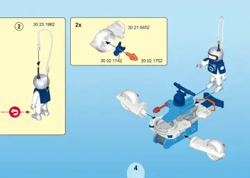 Οδηγίες συναρμολόγησης Playmobil 6833 - Icebot με εκτοξευτή δίσκων (4)