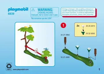 Manuales de instrucciones Playmobil 6839 - Equilibrista (1)