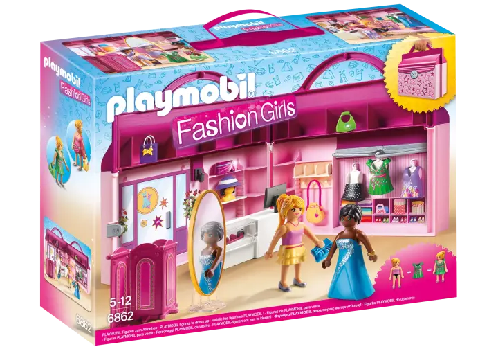 Playmobil 6862 - Maleta Loja de Moda - BOX